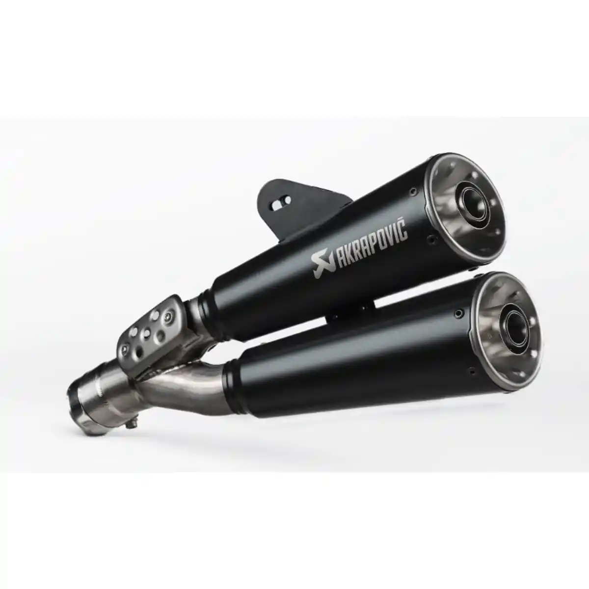 Bild 1 von Akrapovic Auspuff Slip-On Paar Edelstahl schwarz für BMW R 12/R 12 nin