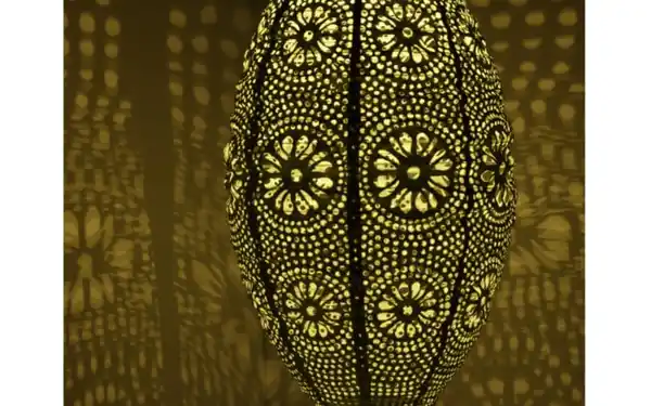 Bild 3 von Solar-Laterne, braun, 23 cm