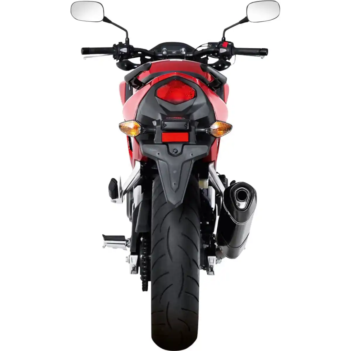 Bild 1 von Akrapovic Auspuff Slip-On Carbon für Honda CB/CBR 500 F/X/R 2013-2015