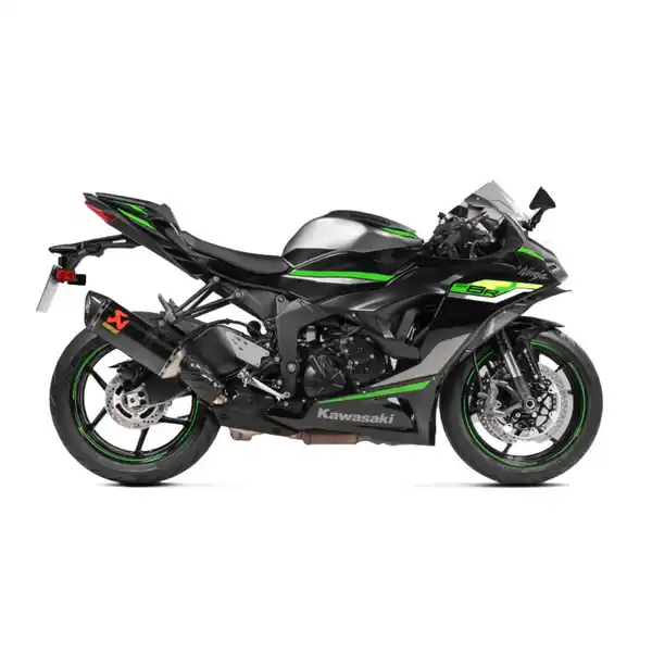 Bild 2 von Akrapovic Auspuff Slip-On Carbon für Kawasaki ZX-6 R 2009-