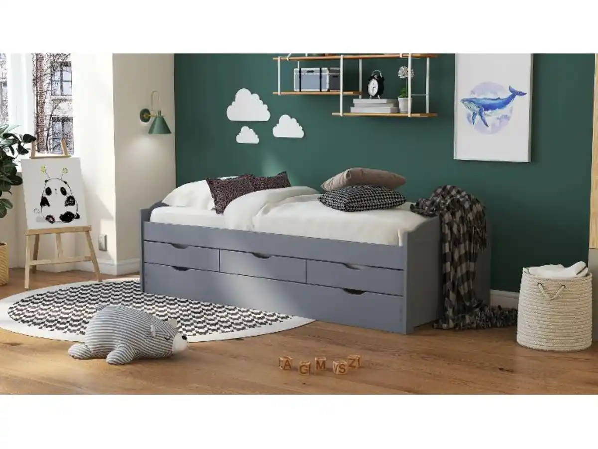 Bild 2 von Inter Link Funktionsbett »Marinella« »Lena« oder »Ulli«, mit 3 Schubladen