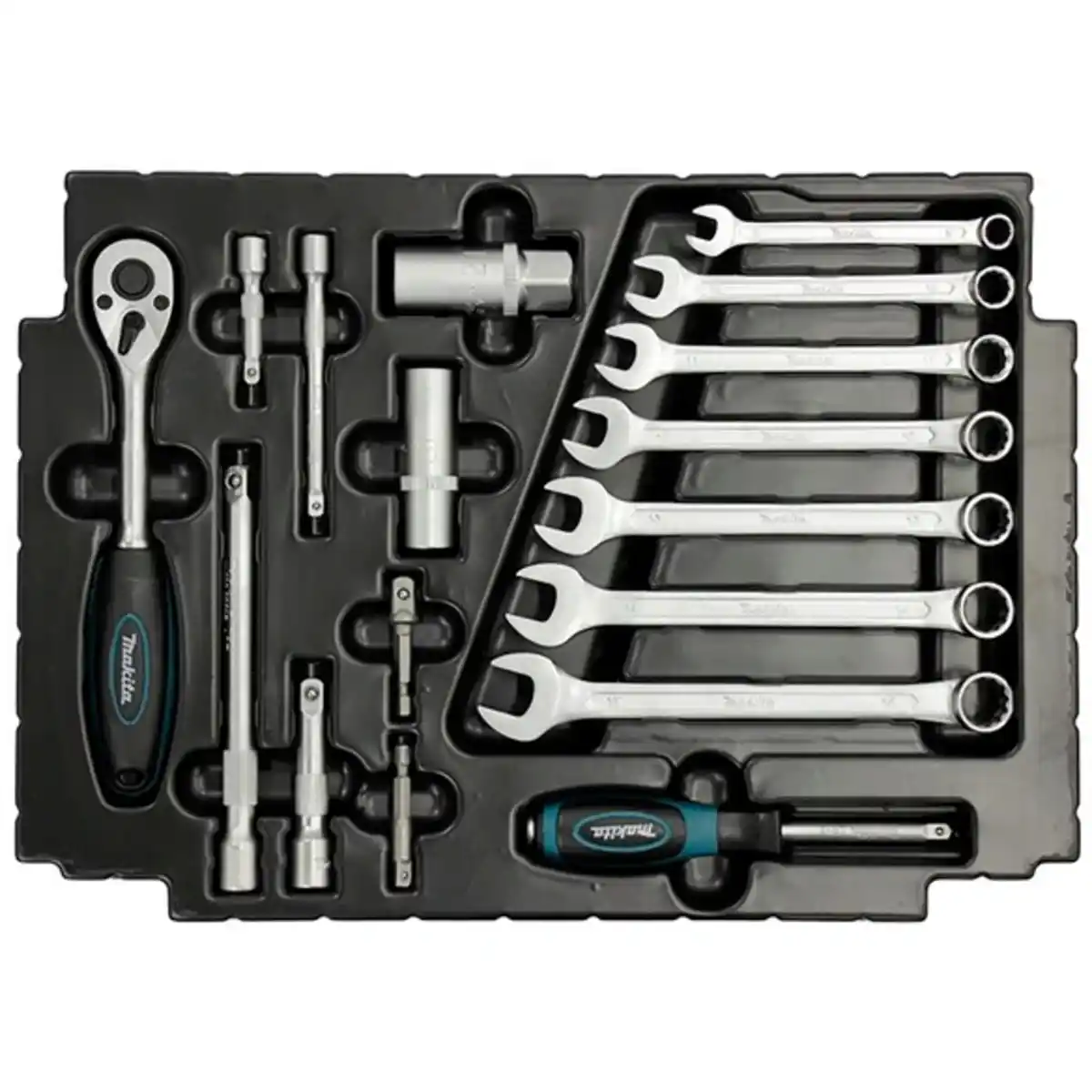 Bild 4 von Werkzeugset »E-08713«, 120-teilig, Chrom-Vanadium-Stahl