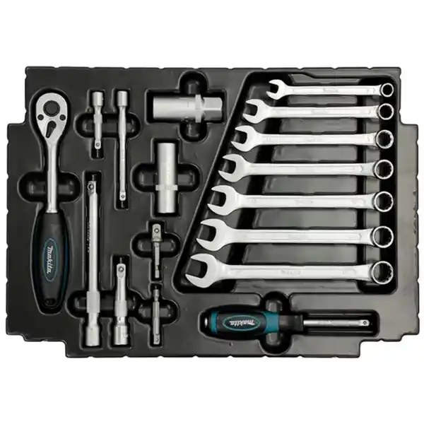 Bild 4 von Werkzeugset »E-08713«, 120-teilig, Chrom-Vanadium-Stahl