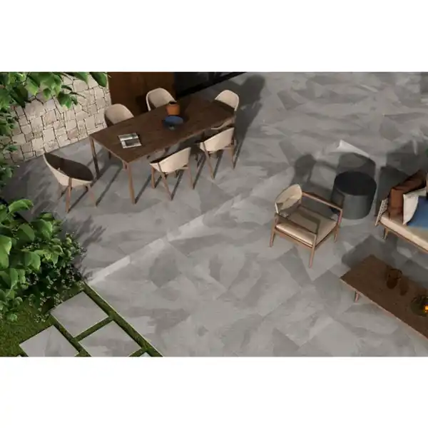 Bild 3 von Terrassenplatte »Slate«, LxBxS: 59,5 x 59,5 x 2 cm, graphit