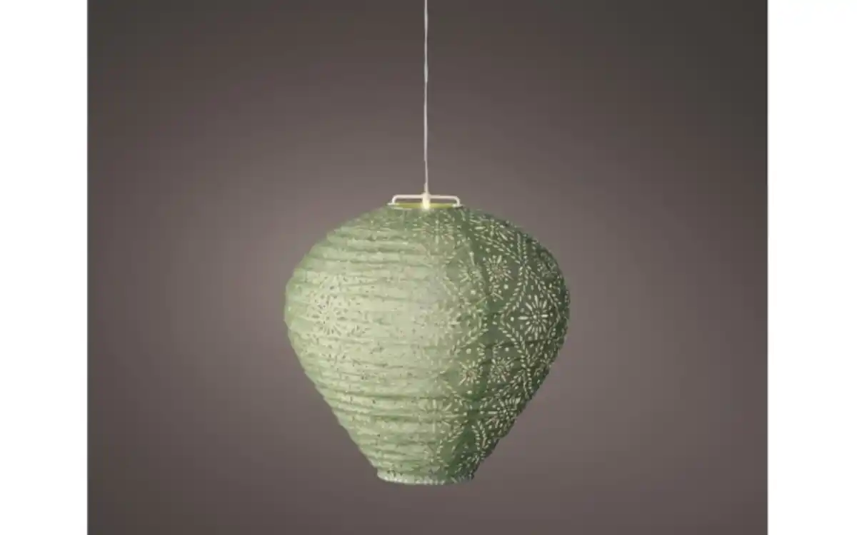 Bild 2 von Solar-Laterne, grün, 30 cm