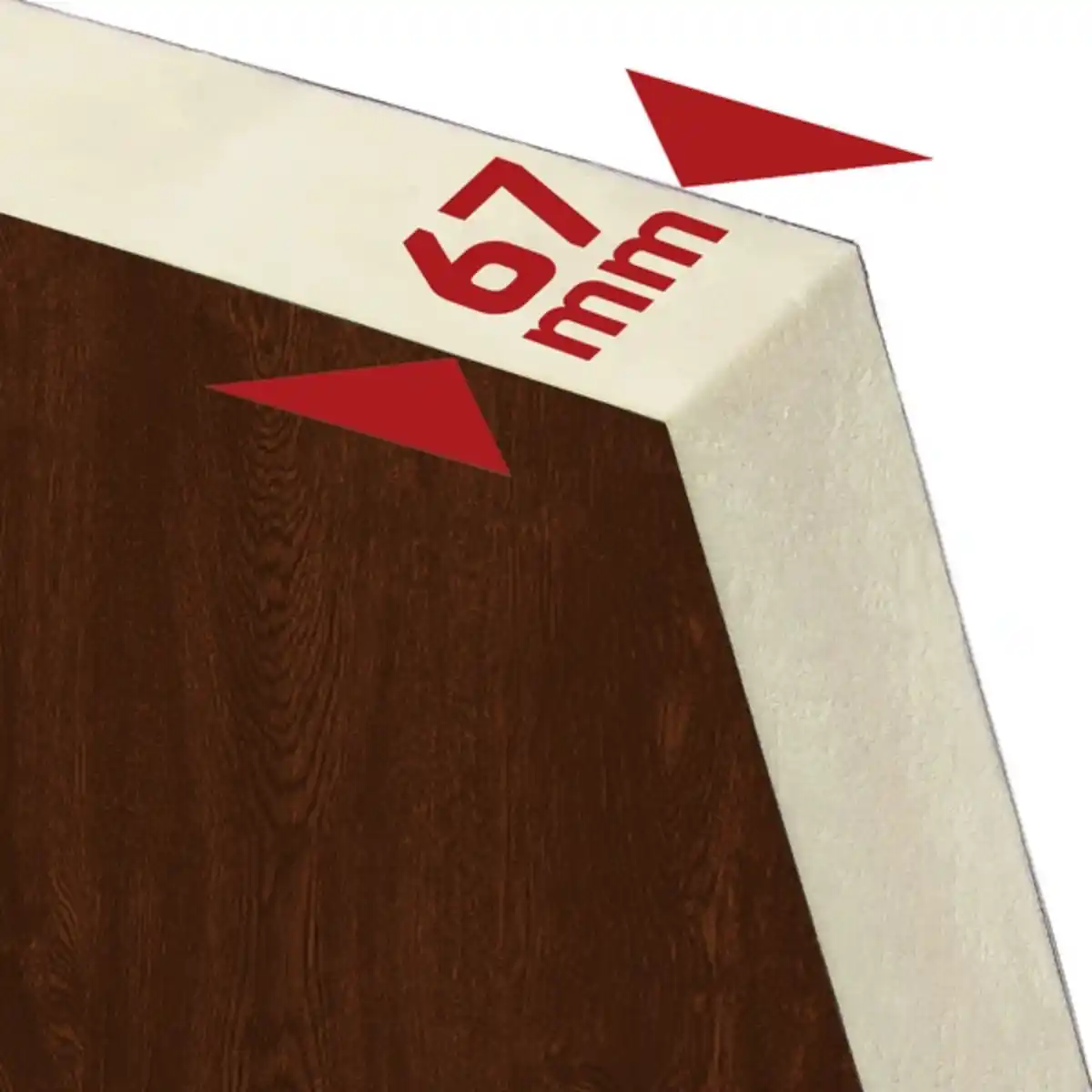 Bild 2 von Sicherheitshaustür »OMIS Prime RC2«, Aluminium, in golden oak