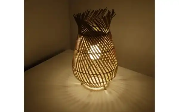 Bild 4 von Solar-Laterne, natur, 36 cm