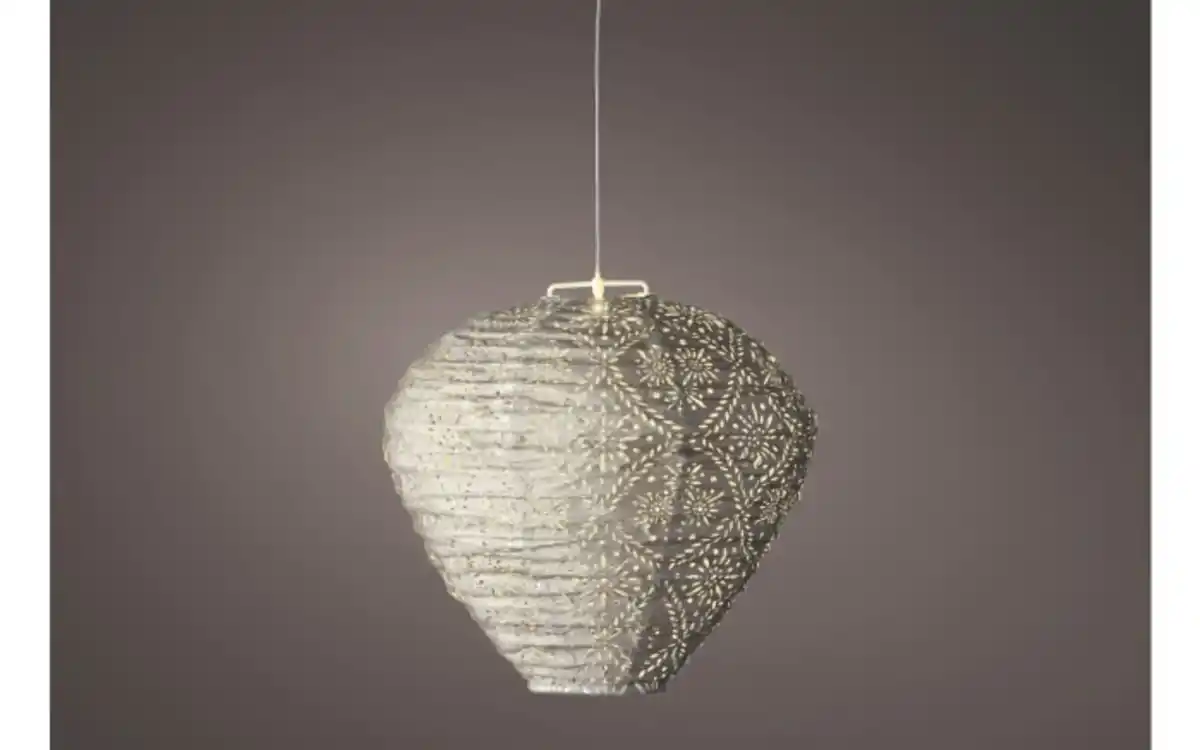 Bild 2 von Solar-Laterne, braun, 30 cm