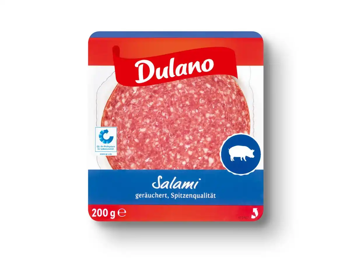 Bild 1 von Dulano Rohwurst Scheiben,  200 g