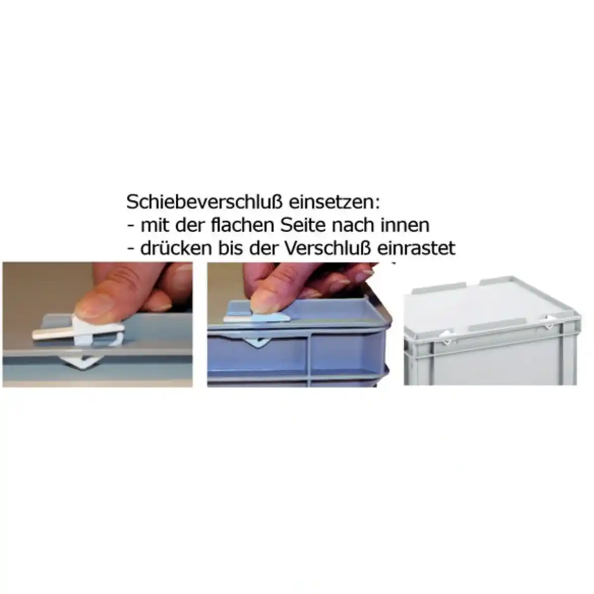 Bild 2 von Verschluss, weiß