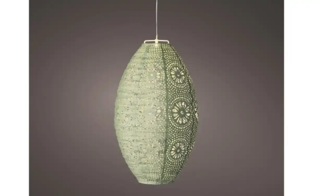 Bild 2 von Solar-Laterne, grün, 23 cm