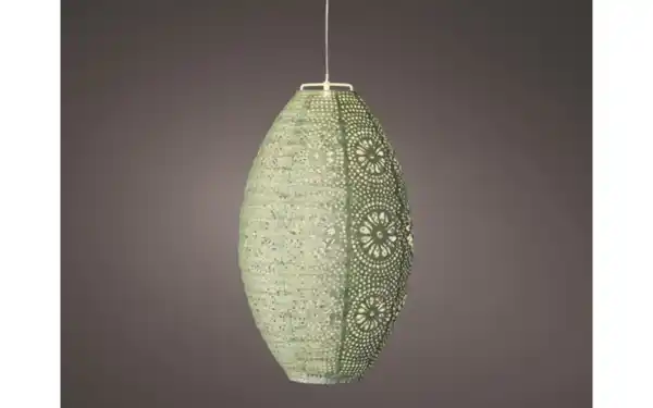 Bild 2 von Solar-Laterne, grün, 23 cm