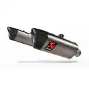 Bild 1 von Akrapovic Auspuff Slip-On Paar Titan für Ducati Hypermotard 698 /RVE