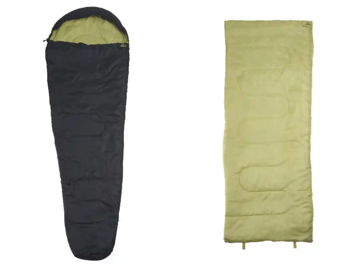 Bild 1 von CRIVIT Basic-Schlafsack, inkl. Kompressionssack mit Kordelzug