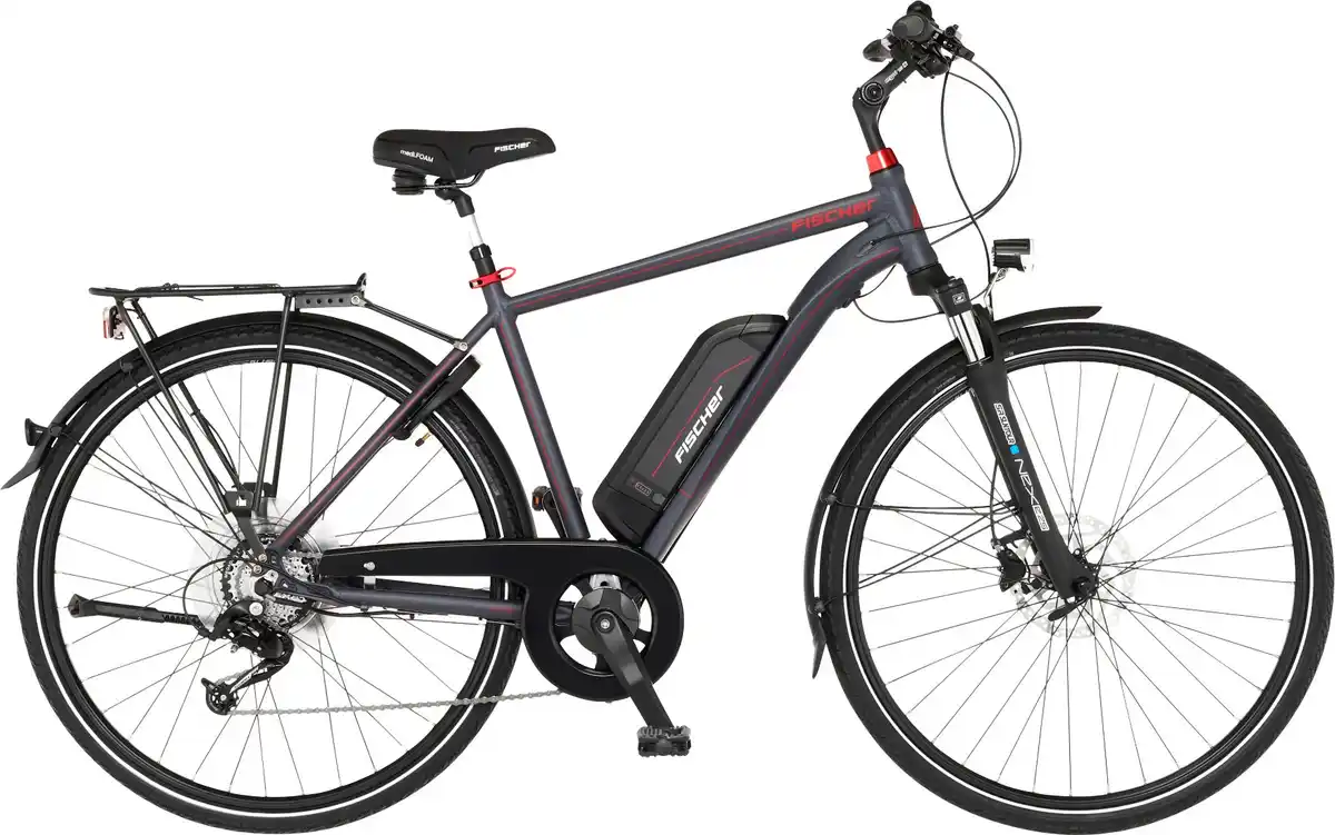 Bild 1 von Fischer E-Bike Trekking Viator 1.0 Herren 28 Zoll 8-Gang 422 Wh grau 62464