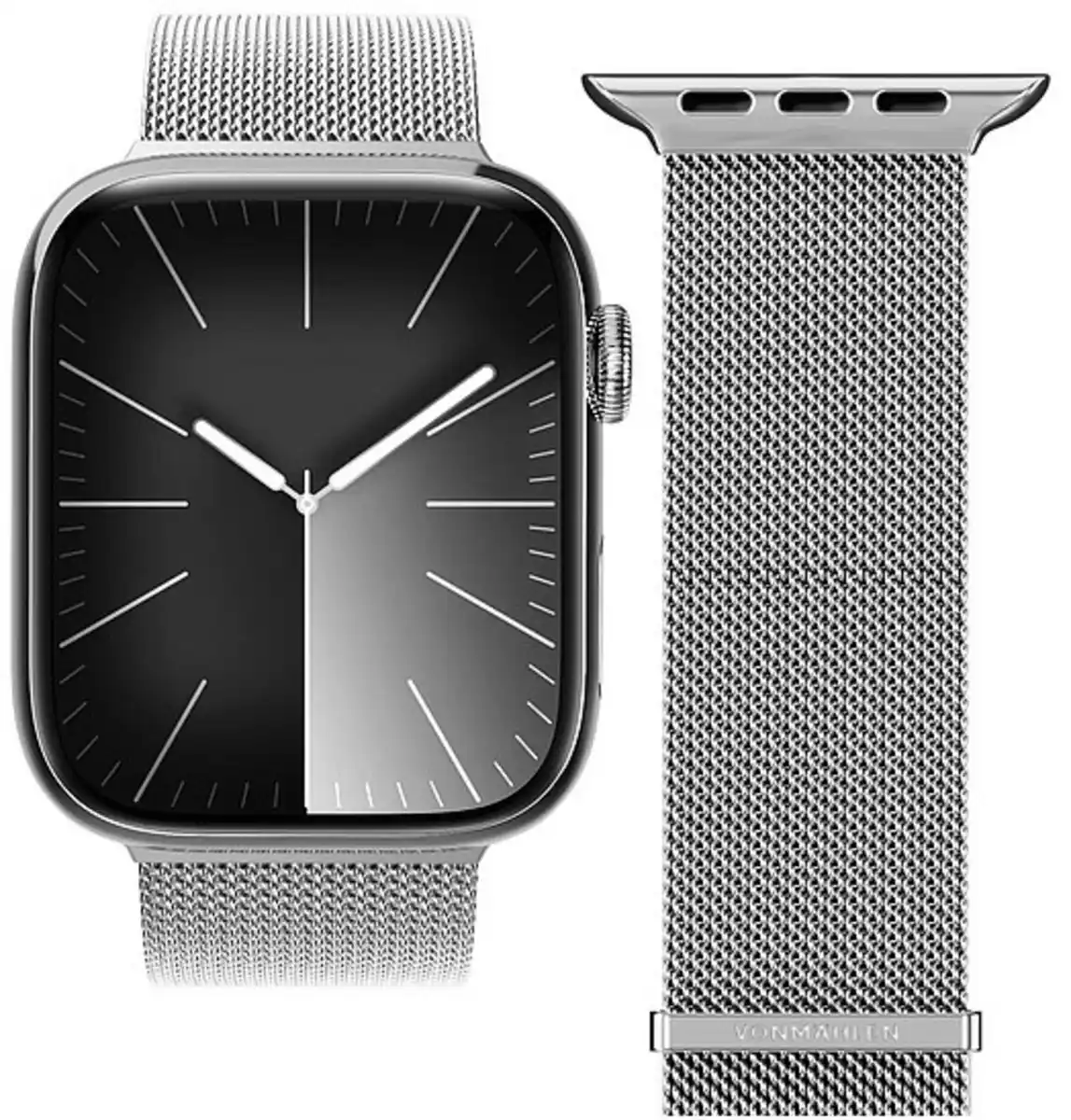 Bild 1 von Watch Straps Milanese Loop2 Armband für Apple Watch (42/44/45/49mm) silber