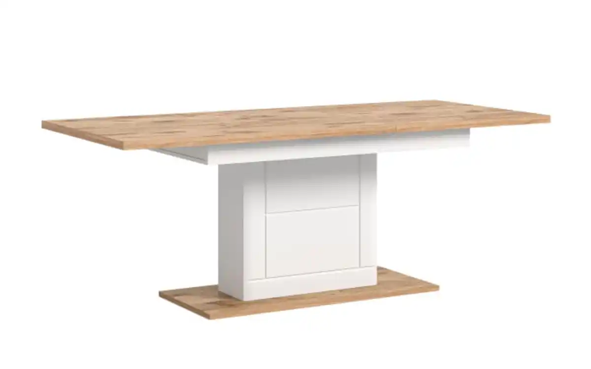 Bild 1 von Xonox Home - Esstisch Modern Times, Eiche-Nachbildung/weiß, inkl. Ausziehfunktion