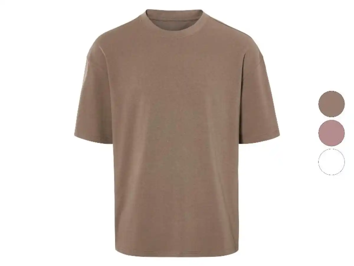 Bild 1 von LIVERGY® Herren Oversize-T-Shirt, in Heavy-Jersey-Qualität