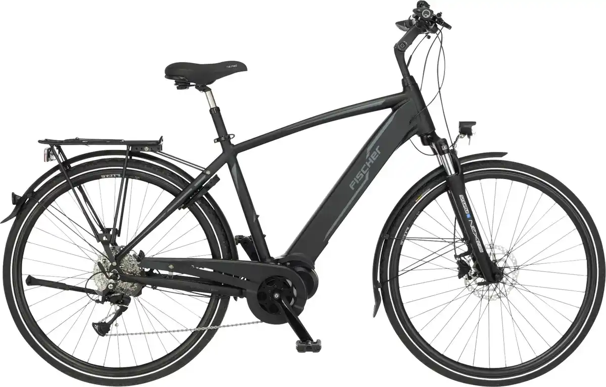 Bild 1 von Fischer E-Bike Trekking Viator 4.1i Herren 28 Zoll 9-Gang 504 Wh olivegrün matt 62471