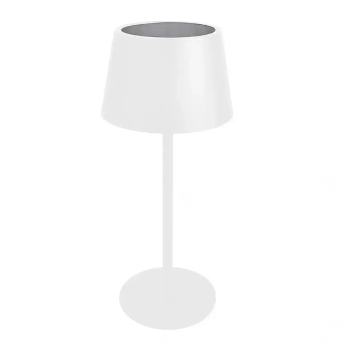 Bild 1 von LED-Tischleuchte »Soelu«, 13x30,5 cm (ØxH), inkl. Akku, warmweiß, 200 lm, dimmbar, weiß