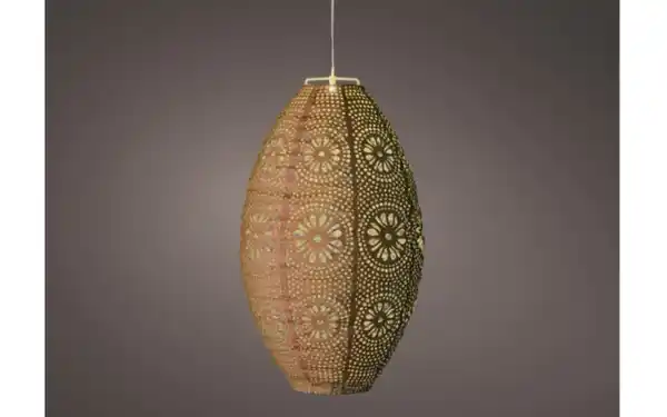 Bild 2 von Solar-Laterne, orange, 23 cm