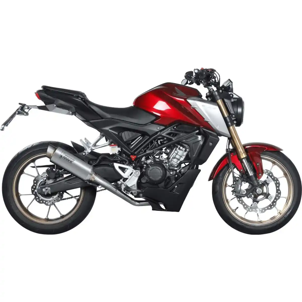 Bild 3 von MIVV GP Pro Auspuff 1-1 H.077.K6P Titan für Honda CB 125 R 2021-