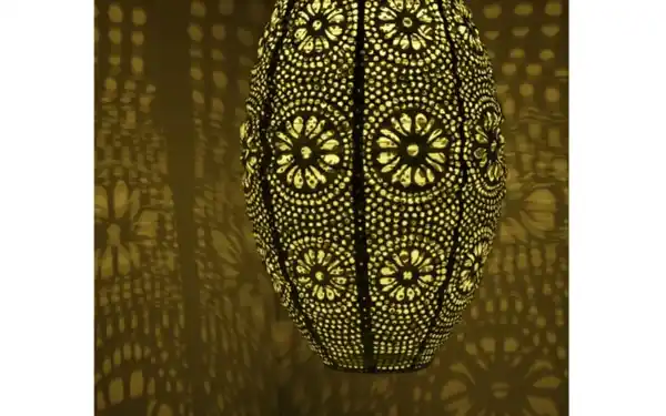 Bild 3 von Solar-Laterne, orange, 23 cm