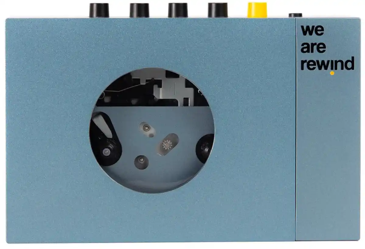 Bild 1 von Kurt Kassettenspieler-/Rekorder mit Bluetooth blau