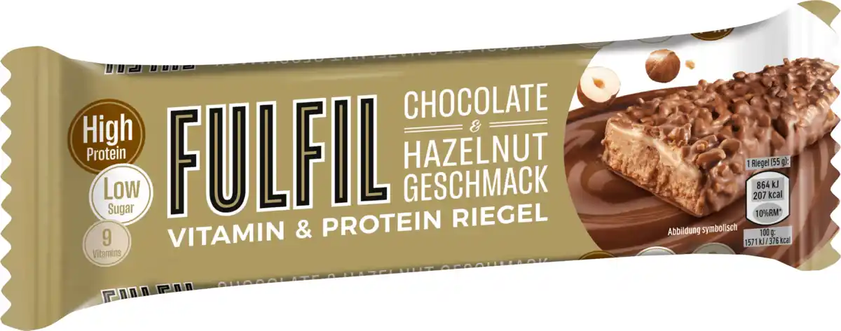 Bild 1 von FULFIL Proteinriegel, Chocolate & Hazelnut Geschmack