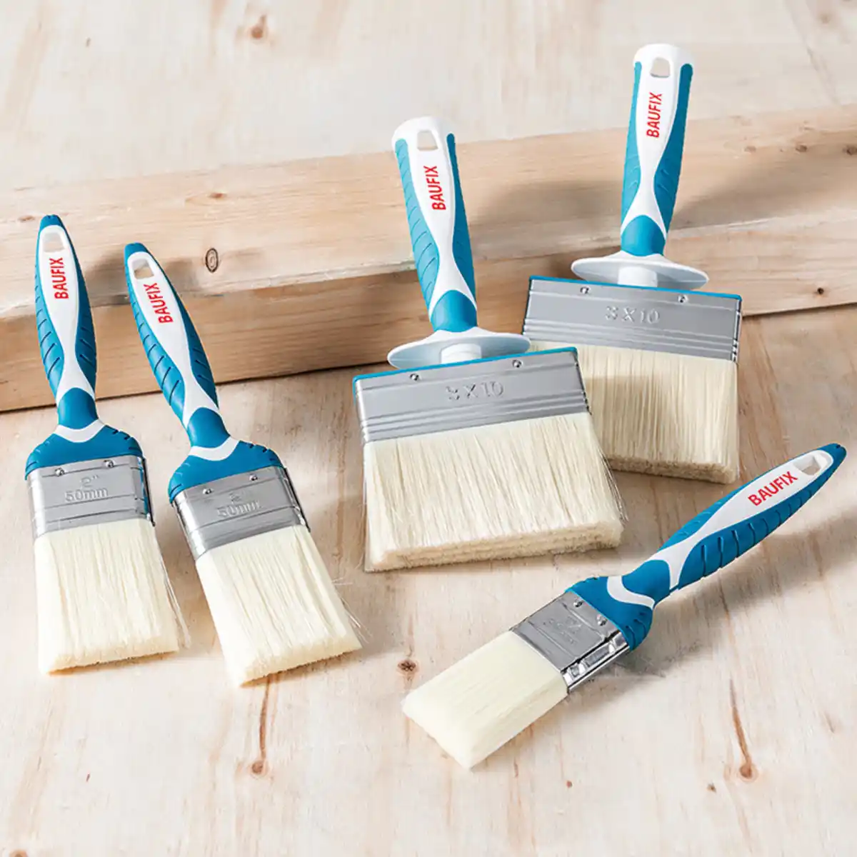 Bild 1 von Baufix Flachpinsel-Set 5tlg.