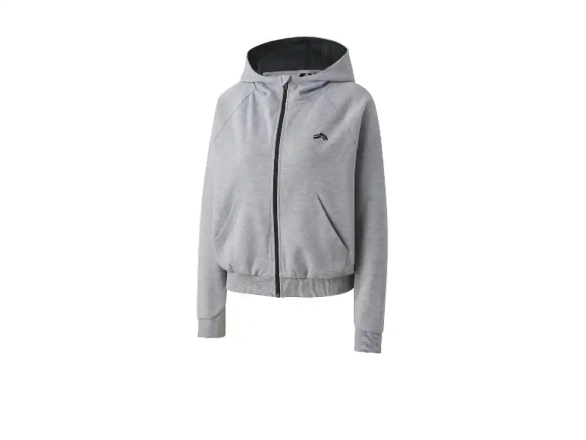 Bild 2 von CRIVIT Damen Sweatjacke, modisch weit geschnitten