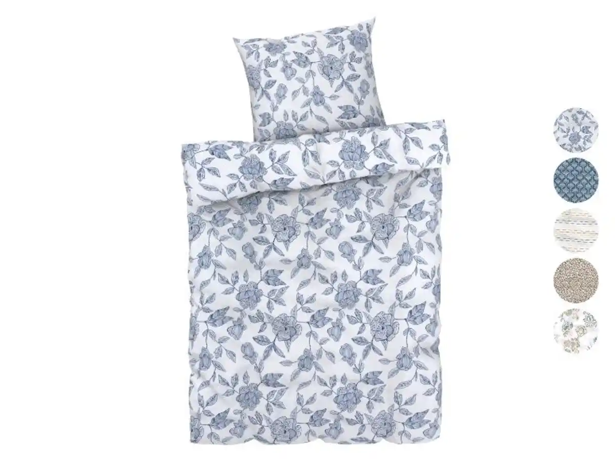 Bild 1 von LIVARNO home Satin-Bettwäsche, 135 x 200 cm