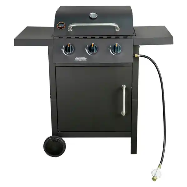 Bild 2 von Gasgrill »3-Brenner«, verchromt, 37x45cm, 9kW