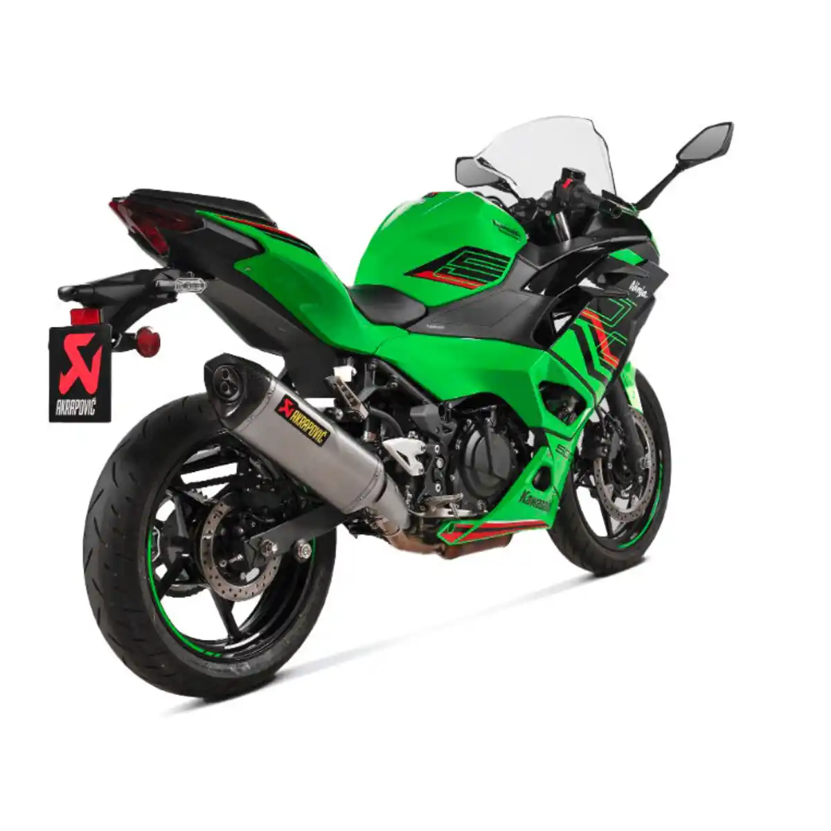 Bild 2 von Akrapovic Auspuff Slip-On Titan für Kawasaki Z/Ninja 500 2024-