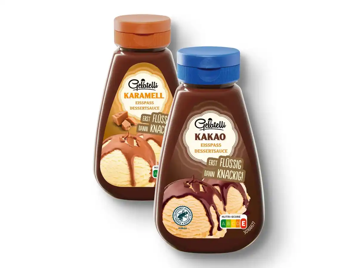 Bild 1 von Gelatelli Eisspaß Dessertsauce,  225 ml