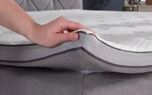 Bild 4 von Boxspringbett BX2100 Baker, lichtgrau, 180 x 200 cm