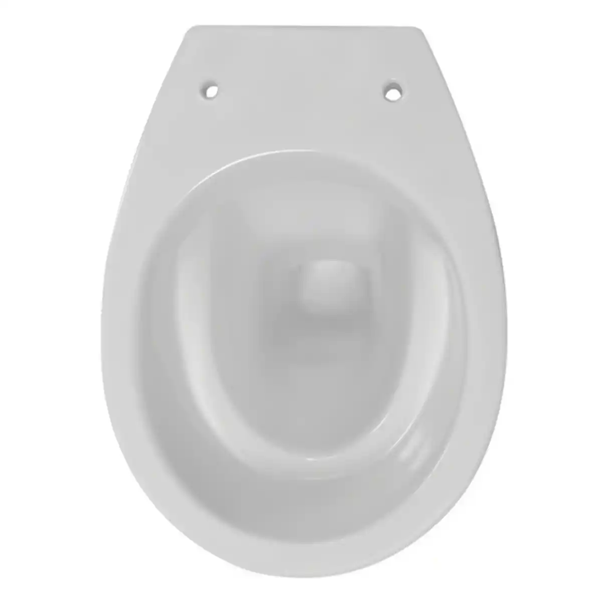 Bild 2 von Stand WC, Tiefspüler, spülrandlos, Keramik, weiß