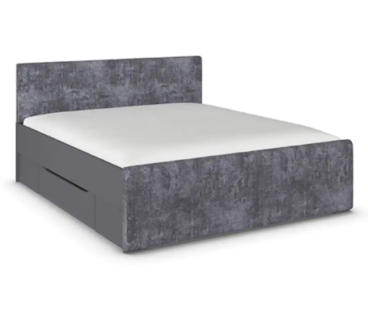 Bild 1 von rauch Bett »Holga«, grau metallic