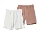 Bild 1 von 2 Radler-Shorts, beige und weiß