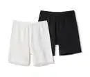 Bild 1 von 2 Radler-Shorts, schwarz und weiß