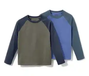 2 Kinder-Langarmshirts