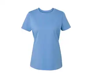 Basic T-Shirt, hellblau