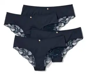 4 Brazilslips, dunkelblau