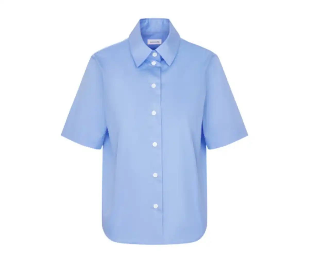 Bild 1 von Seidensticker Kurzarm-Bluse, hellblau