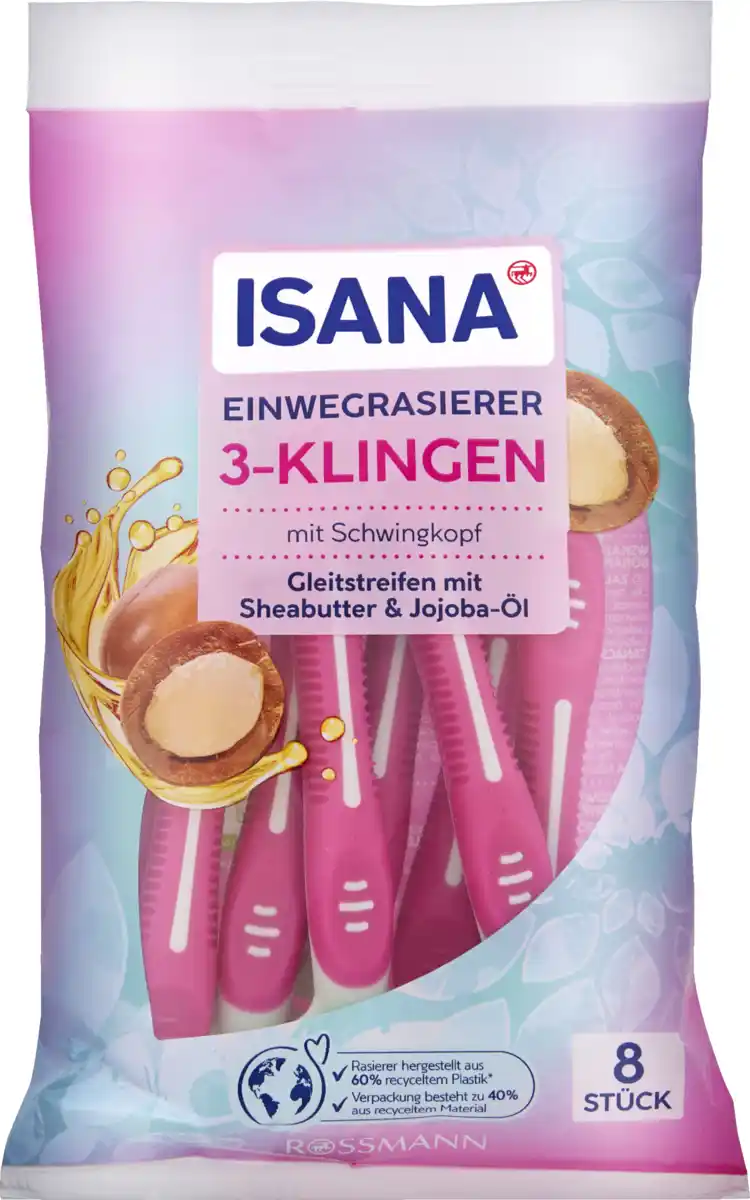 Bild 1 von ISANA Damen Einwegrasierer 3-Klingen