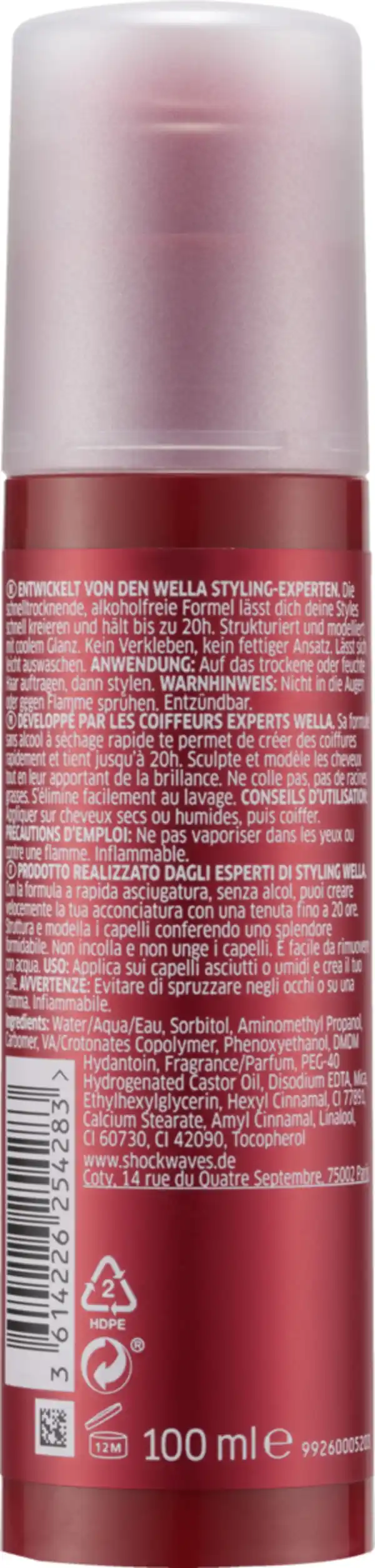 Bild 2 von Wella Ultra Strong Power Gel Styler, 100 ml