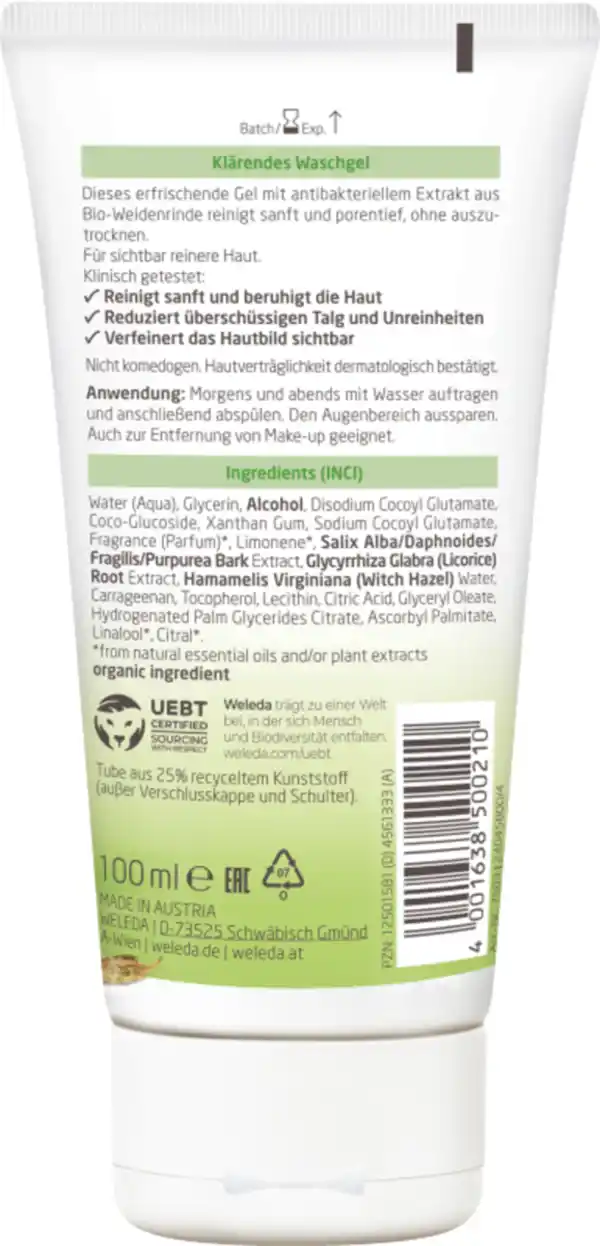 Bild 2 von Weleda Naturally Clear Klärendes Waschgel, 100 ml