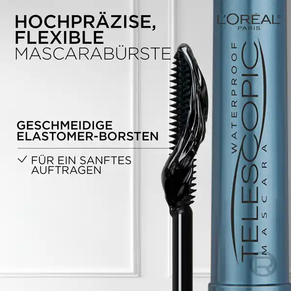 Bild 3 von L’Oréal Paris Telescopic Waterproof Mascara Black, 8 ml