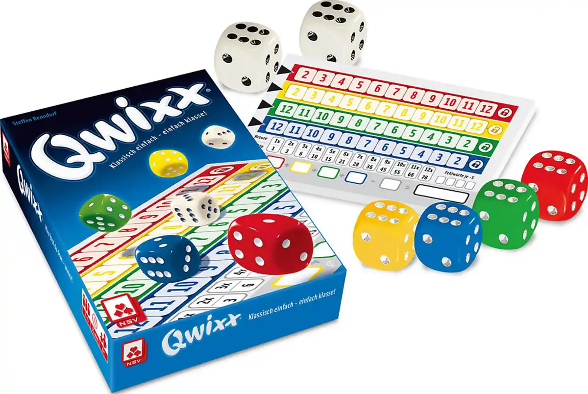 Bild 2 von Nürnberger Spielkarten Spielkarten Qwixx