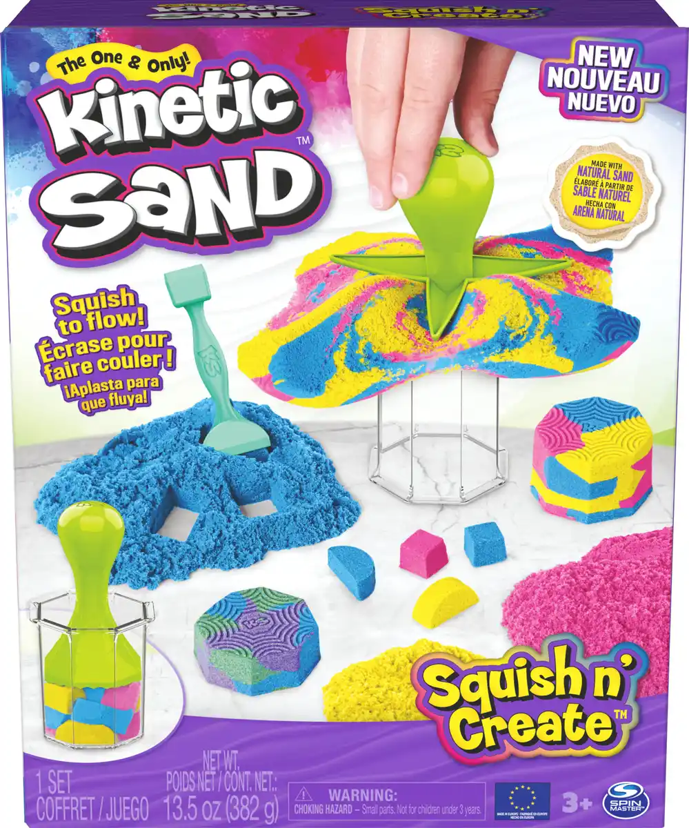 Bild 1 von Spin Master kinetic sand squish n`create
